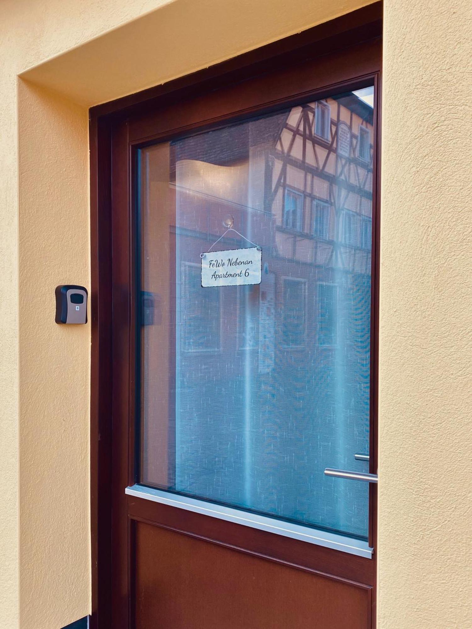FeWo Nebenan Bad Windsheim Exterior foto